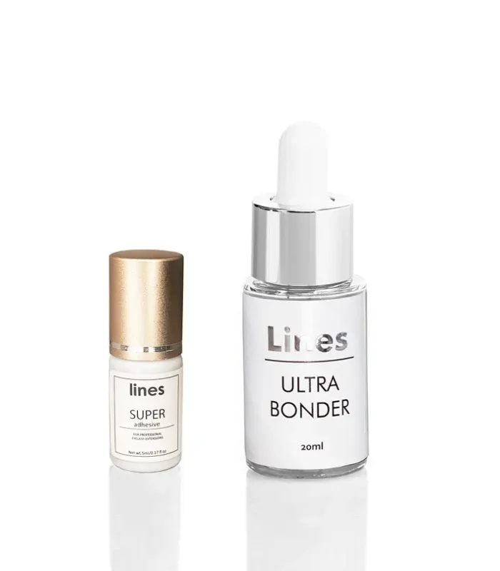 Lepak za svilene trepavice - Super Lines + Ultra Bonder